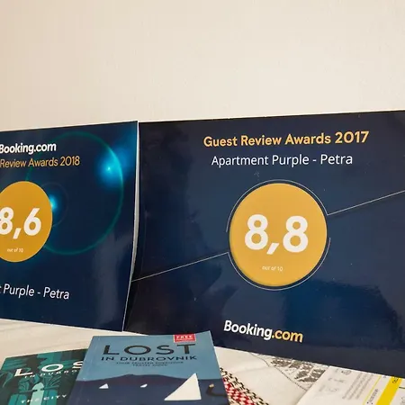 Mini Petra - Purple & With Kitchen And Garden *